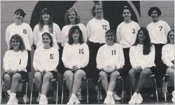 Women's volleyball team of 1991-1992