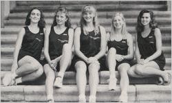 Women's cross country team of 1993-1994