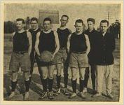 Men's varsity basketball team of 1916-1917