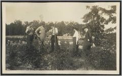 Lupton Hall construction preparations, ca. 1919