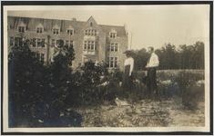 Lupton Hall construction preparations, ca. 1919
