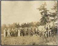 Ground-breaking of Lupton Hall, ca. 1919
