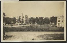 Lupton Hall construction, ca. 1919
