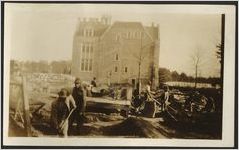 Lupton Hall construction, ca. 1927