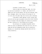Statement by Melvin Manus