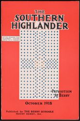 Southern Highlander, 1918 October, Volume 11, Issue 3
