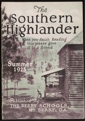 Southern Highlander, 1923 Summer, Volume 16, Issue 2