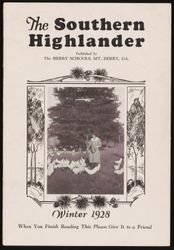 Southern Highlander, 1928 Winter, Volume 19, Issue 3