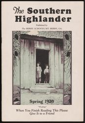 Southern Highlander, 1928 Spring, Volume 19, Issue 2