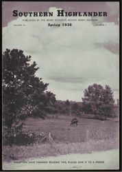 Southern Highlander, 1936 Spring, Volume 23, Issue 3