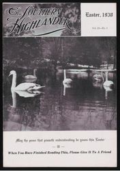 Southern Highlander, 1938 Easter, Volume 25, Issue 1