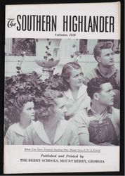 Southern Highlander, 1939 Autumn, Volume 26, Issue 3