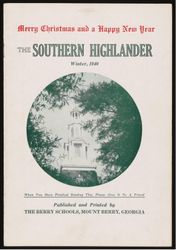 Southern Highlander, 1940 Winter, Volume 27, Issue 4
