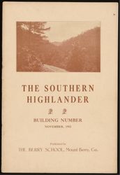 Southern Highlander, 1913 November, Volume 7, Issue 3