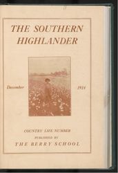 Southern Highlander, 1914 December, Volume 7, Issue 4