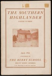 Southern Highlander, 1916 April, Volume 9, Issue 1