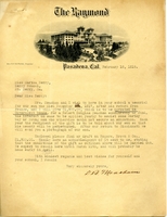 Letter from D.B. Meacham to Martha Berry