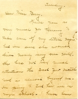 Letter from Mattie Galbraith to Martha Berry, 1928?