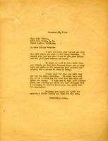 Letter from Martha Berry to Miss Gail Wilcox