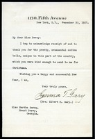 Letter to Martha Berry from Emma T. Gary