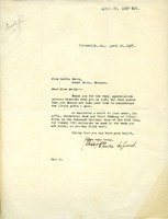 Letter to Martha Berry from Miss Elmore Highland