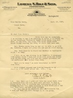 Letter from Erwin A. Holt to Martha Berry