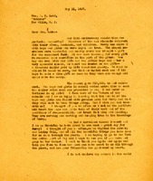 Letter to Mrs. W. G. Ladd from Martha Berry