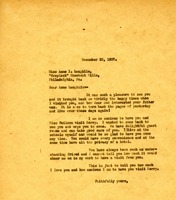 Letter to Miss Anne I. Laughlin from Martha Berry