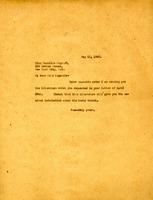 Letter to Miss Madeline Liquori from Martha Berry