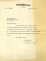 Letter from Robert Woodruff to Martha Berry