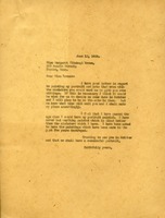 Letter from Martha Berry to Miss Margaret Fitzhugh Brown