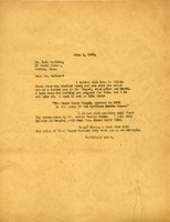 Letter from Martha Berry to Harry J. Carlson