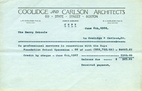 Letter from Coolidge and Carlson to the Berry Schools