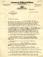 Letter from Erwin A. Holt to Martha Berry