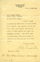 Letter from W.A. Leonard to Martha Berry