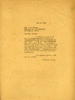 Letter from Martha Berry to W. G. McAdoo