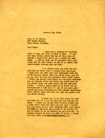 Letter to Mary Crowe from Martha Berry