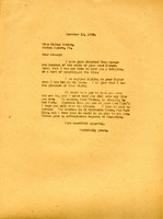Letter to Sidney Seeler from Martha Berry