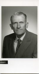 Photograph of Walter Sidney (W.S.) Black, half-portrait, Mount Berry, Georgia, 19XX