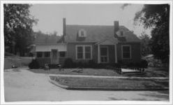 Photograph of the home of Dr. and Mrs. J. A. Johnson Jr., Manchester, Georgia