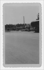 Photograph of a paving crew at the cemetery, Manchester, Georgia, 1953
