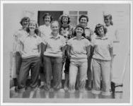 Photograph of the Callaway Girls softball team, Manchester, Georgia, 1953