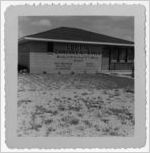Photograph of the Loftin Chinchilla Ranch building, Manchester, Georgia, 1953