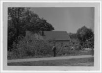 Photograph of a site being cleared for a new service station, Manchester, Georgia, 1953