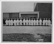 Photograph of Manchester High School's graduating class of 1953, Manchester, Georgia
