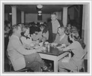 Photograph of a Manchester High School banquet, Manchester, Georgia, 1953