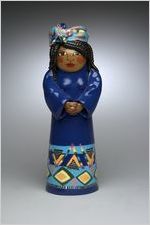 Small woman vase