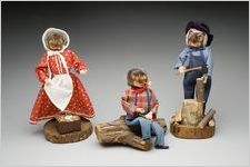 Apple head dolls