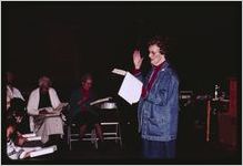 Hugh McGraw, master, Charlene Wallace, apprentice