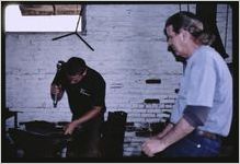 David Cornett, master, Jeremy Johnson, apprentice